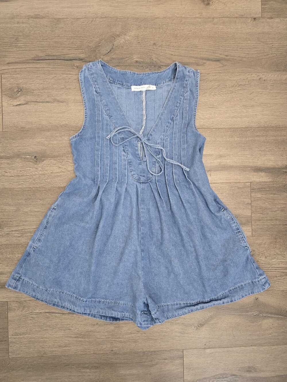 Altar'd State Denim Romper